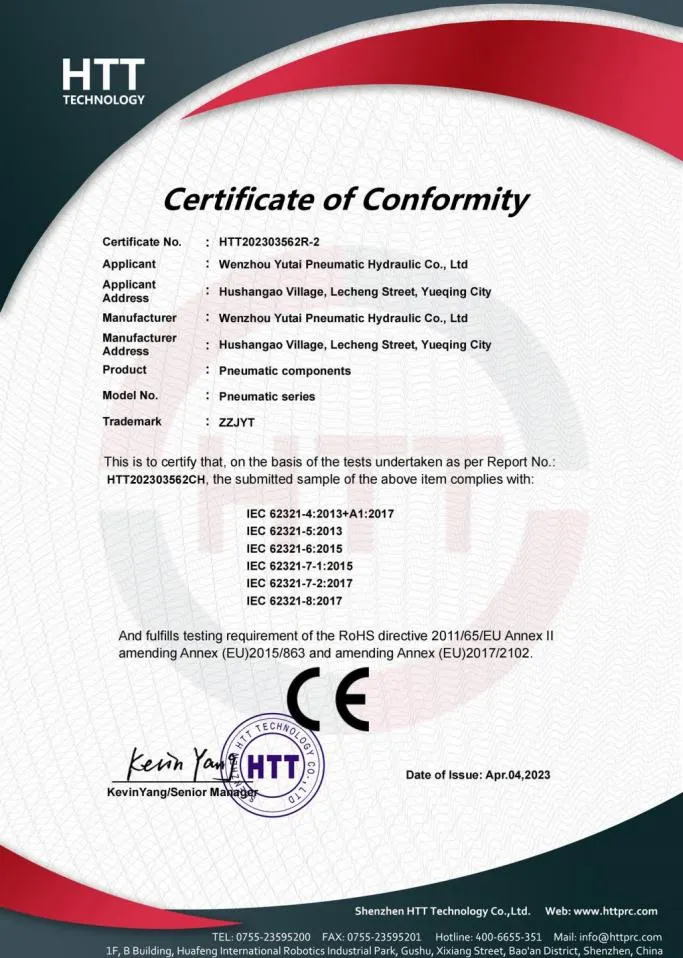 CE-Certificate